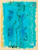 Nu à l’œil, vers 1950-60 by André Masson, Gouache, sold Sep 2023