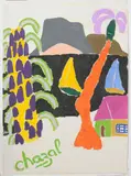 Morning in Mauritius by Malcolm de Chazal, 1965, Gouache sur papier, sold Mar 2021