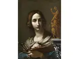 Allegorie der Malerei by Cesare Dandini, oil on canvas, offered Sep 2024