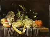 Früchtestillleben by Joris van Son, oil, offered Dec 2023
