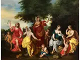 Untitled by Hendrik van Balen d. Ä., oil on panel, offered Jun 2025