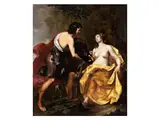 Meleager Übergibt Atalante den Kalydonischen Eber by Thomas Bosschaert Willeboirts, oil on canvas, offered Dec 2023