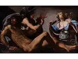 Prometheus by Luca Ferrari, oil on canvas, offered Apr 2016