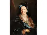 Portrait des Giovanni Paolo Panini (1691 – 1765) by Nicolas de Largillière, oil on canvas, sold Jun 2023