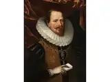 Portrait des Vincenzo i Gonzaga by Frans Pourbus d. J., oil on canvas, offered Jun 2021