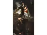 Die Heilige Margaretha von Antiochia by Annibale Carracci, oil on canvas, sold Sep 2022