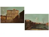 Veduten von Venedig by Francesco Tironi, oil on canvas, offered Sep 2022
