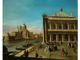Ansicht von Venedig by Apollonio Domenichini, oil on canvas, offered Apr 2016