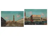 Venedigveduten by Gabriele Bella, oil on canvas, sold Mar 2026