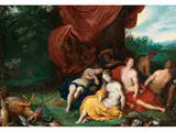 Ä. (1575 – 1632) by Jan Brueghel d. J. in Zusammenarbeit mit Hendrik van Balen d. Ä., oil on copper, offered Sep 2022