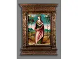 Die Heilige Praxedis (santa Prassede Martire) by Michele Tosini, oil on panel, sold Dec 2018