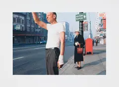 Man with Bandage by Fred Herzog, ink jet print, sold Sep 2020