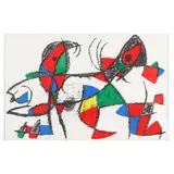Lithograph X by Joan Miró, Lithograph in colors, sold Oct 2023