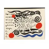 Lo Oscuro Invade by Alexander Calder, Lithograph in colors, sold Oct 2023