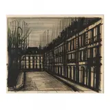 La Place des Vosges, Paris by Bernard Buffet, Lithograph in colors, sold Oct 2023
