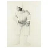 Study, August 1971 by Joseph Piccillo, Graphite on paper, sold Oct 2023