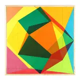 Chartreuse Globius by John Hiigli, Transparent oil on canvas, sold Oct 2023