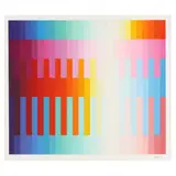 Magic Rainbow II by Yaacov Agam, Lithograph in colors, sold Oct 2023