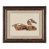 Bob's Decoy by Bob Timberlake, Acrylic on shaped panel, sold Oct 2023