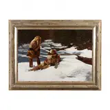 One Shot by Craig Tennant, Oil on canvas, sold Oct 2023