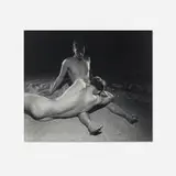 Buddy Seated, Tex with His Back Turned Almost Recumbent by George Platt Lynes, gelatin silver print, sold May 2026