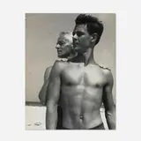 Self-Portrait with Randolph Jack by George Platt Lynes, gelatin silver print, sold May 2026