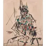 No. 3 by Robert Goodnough, oil on canvas, sold Mar 2024