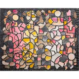 Multi-Colored Railroad by Yiannis Maltezos, mixed media on canvas, sold Mar 2024