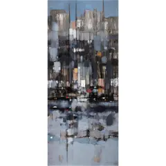 Second Chorus by Max Günther, 1960, mixed media on board, sold Mar 2024