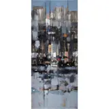 Second Chorus by Max Günther, 1960, mixed media on board, sold Mar 2024