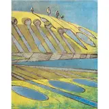 Untitled by Roland Petersen, etching with aquatint, sold Mar 2024