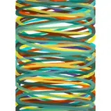 L.W" (Larry Wright) by Dan Christensen, silkscreen, sold Mar 2024