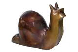 Snail by Beniamino Bufano, bronze sculpture, sold Mar 2024