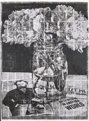 Oh To Believe in Another World by William Kentridge, giclée print, sold May 2026