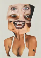 Portrait of a Woman by Asha Zero, oil on board, sold May 2026