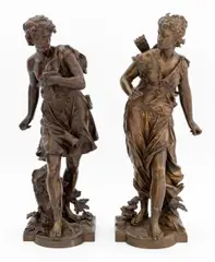 Untitled by Auguste Moreau, Bronze Figures, sold Jul 2025