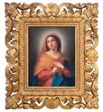Style by Carlo Maratta, Oil on Masonite, sold Jul 2025
