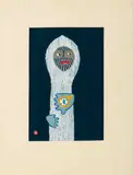 Yama No Michi" [Mountain Path] by Umetarō Azechi, 1969, Woodblock in Colors, sold Jul 2025