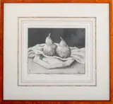 Pears by T.E. Peyton, Engraving on Paper, sold Jul 2025