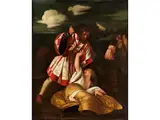 Ehemanns by Giovanni Cariani, oil on canvas, sold Mar 2023