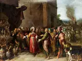 Ii, 1581 – 1642 Krösus Zeigt Seine Reichtümer by Frans Francken Ii., oil on copper, offered Sep 2025