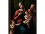 Untitled by Maestro di Serumido, oil on canvas, offered Dec 2015