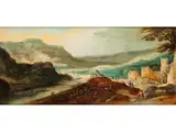 Herbst by d. J. Joos de Momper, oil on panel, sold Dec 2019