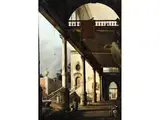 Capriccio Einer Palastloggia mit Figurenstaffage by Canaletto, oil on canvas, sold Sep 2024