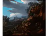 Hagar und dem Engel by Salvator Rosa, oil on canvas, offered Sep 2015