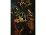 Die Geburt Christi by Carlo Maratta, oil on canvas, offered Jul 2018