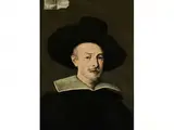 Selbstbildnis des Malers Guido Reni by Guido Reni, oil on canvas, sold Sep 2018
