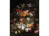 Prächtiges Grosses Blumenstillleben by Gaspar Pieter Verbruggen d. J., oil on canvas, offered Sep 2020