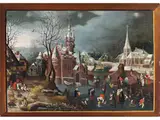 Allegorie des Winters by Abel Grimmer, oil on panel, sold Mar 2023