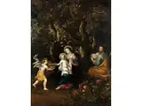 Tragendem Engel by Jan Brueghel d. J., 1601-1678 und, oil on canvas, offered Mar 2023